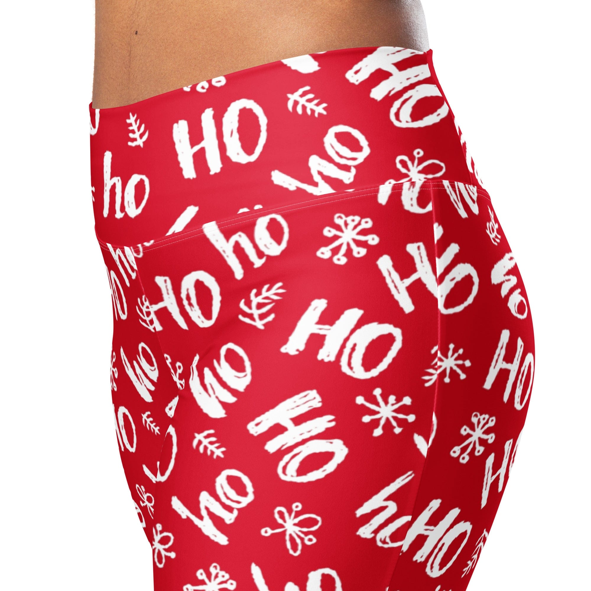 Ho-Ho Holiday Cheer Flare Leggings