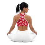 Ho-Ho Holiday Cheer Sports Bra