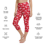 Ho-Ho Holiday Cheer Yoga Capris