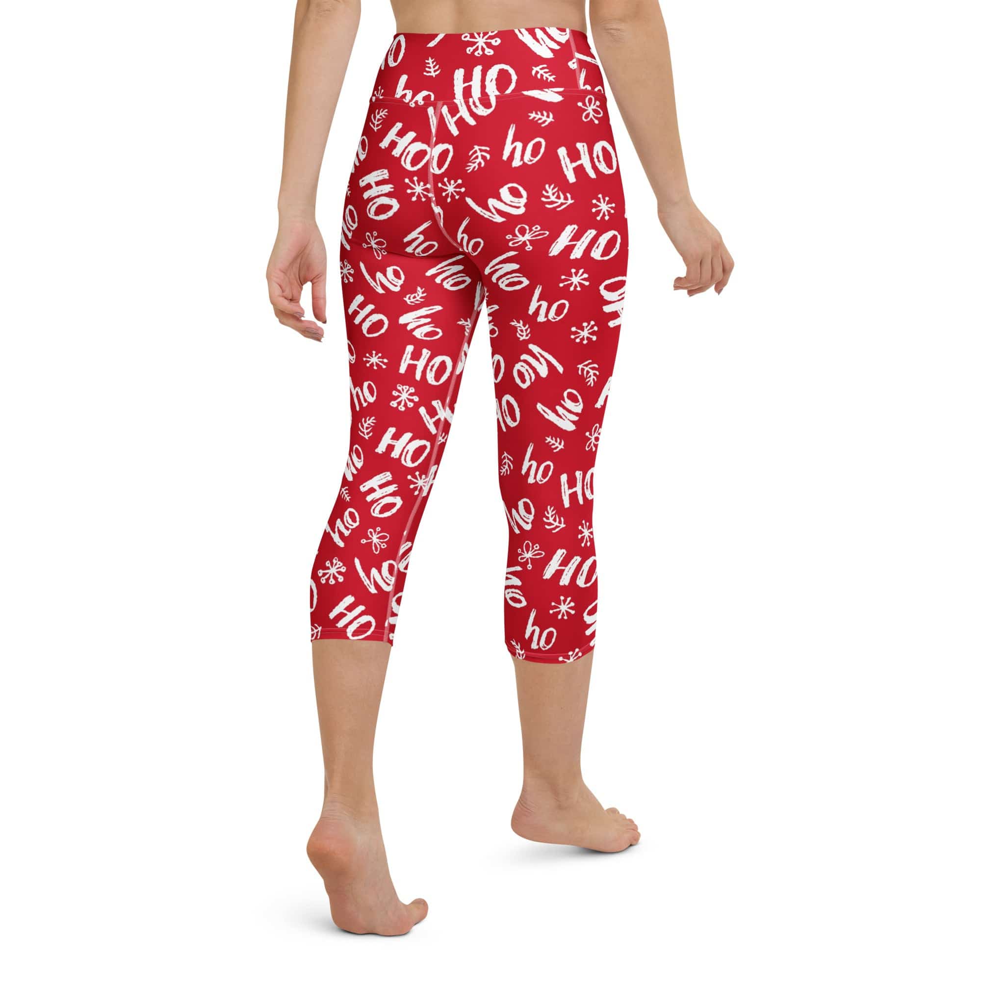 Ho-Ho Holiday Cheer Yoga Capris