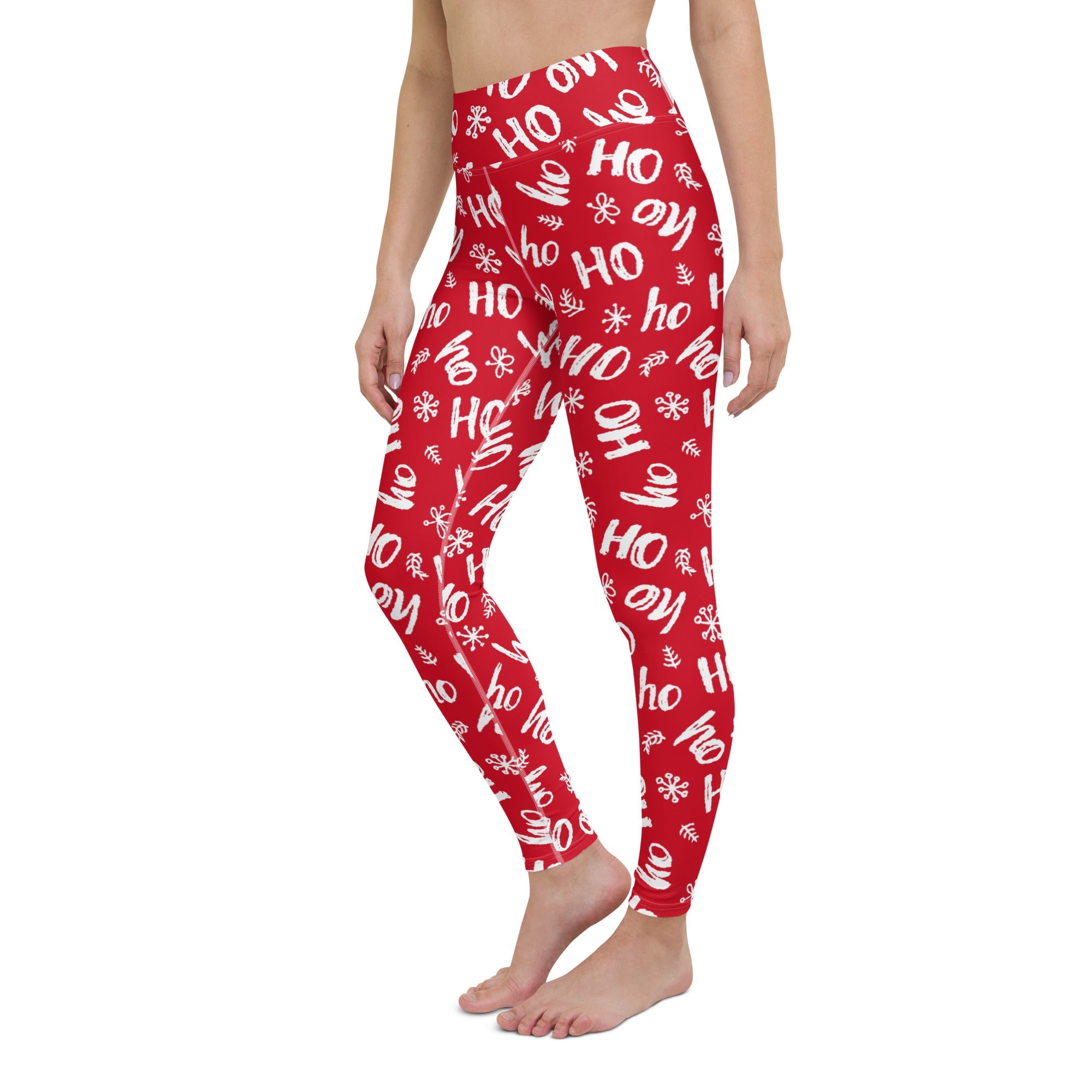 Ho-Ho Holiday Cheer Yoga Leggings