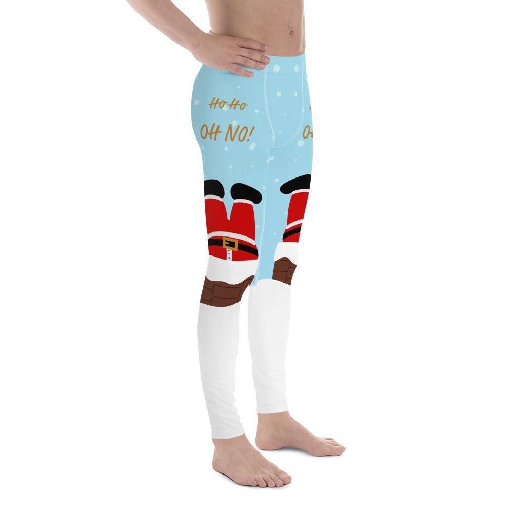 Ho Ho Oh No Men's Leggings