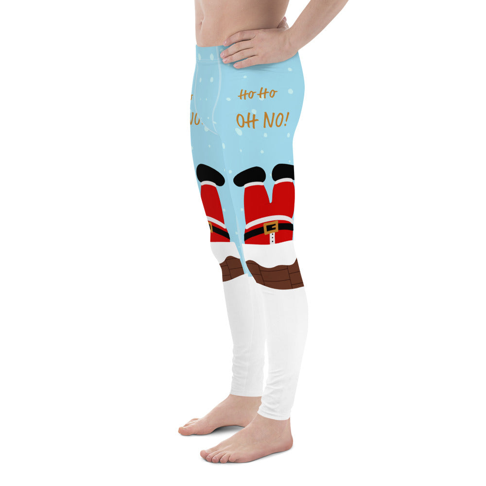 Ho Ho Oh No Men's Leggings