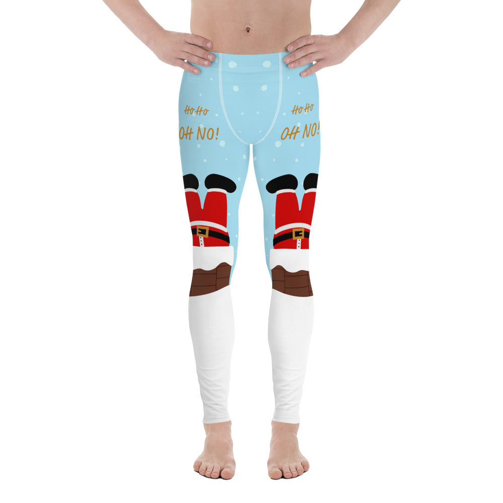 Ho Ho Oh No Men's Leggings