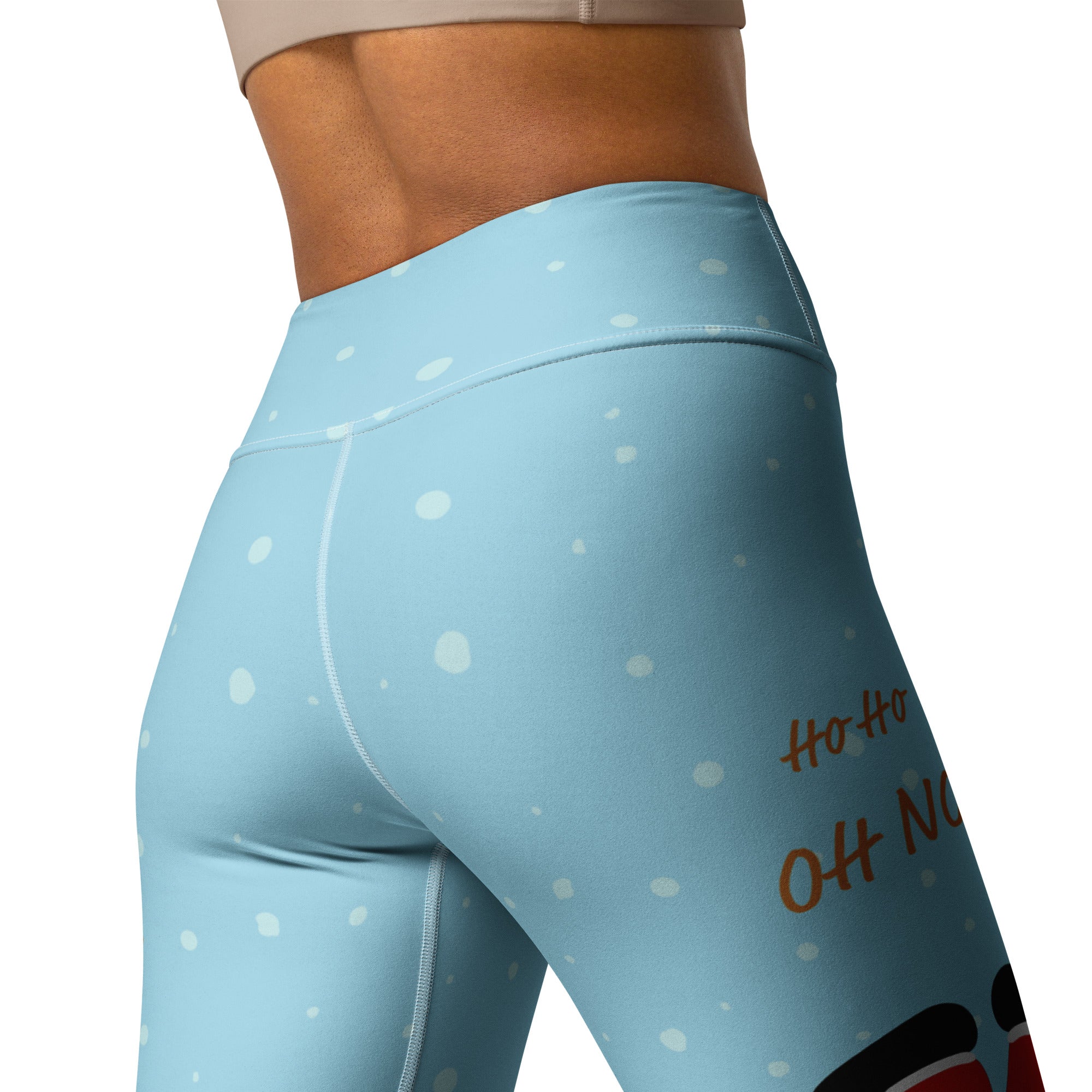 Ho Ho Oh No Yoga Leggings