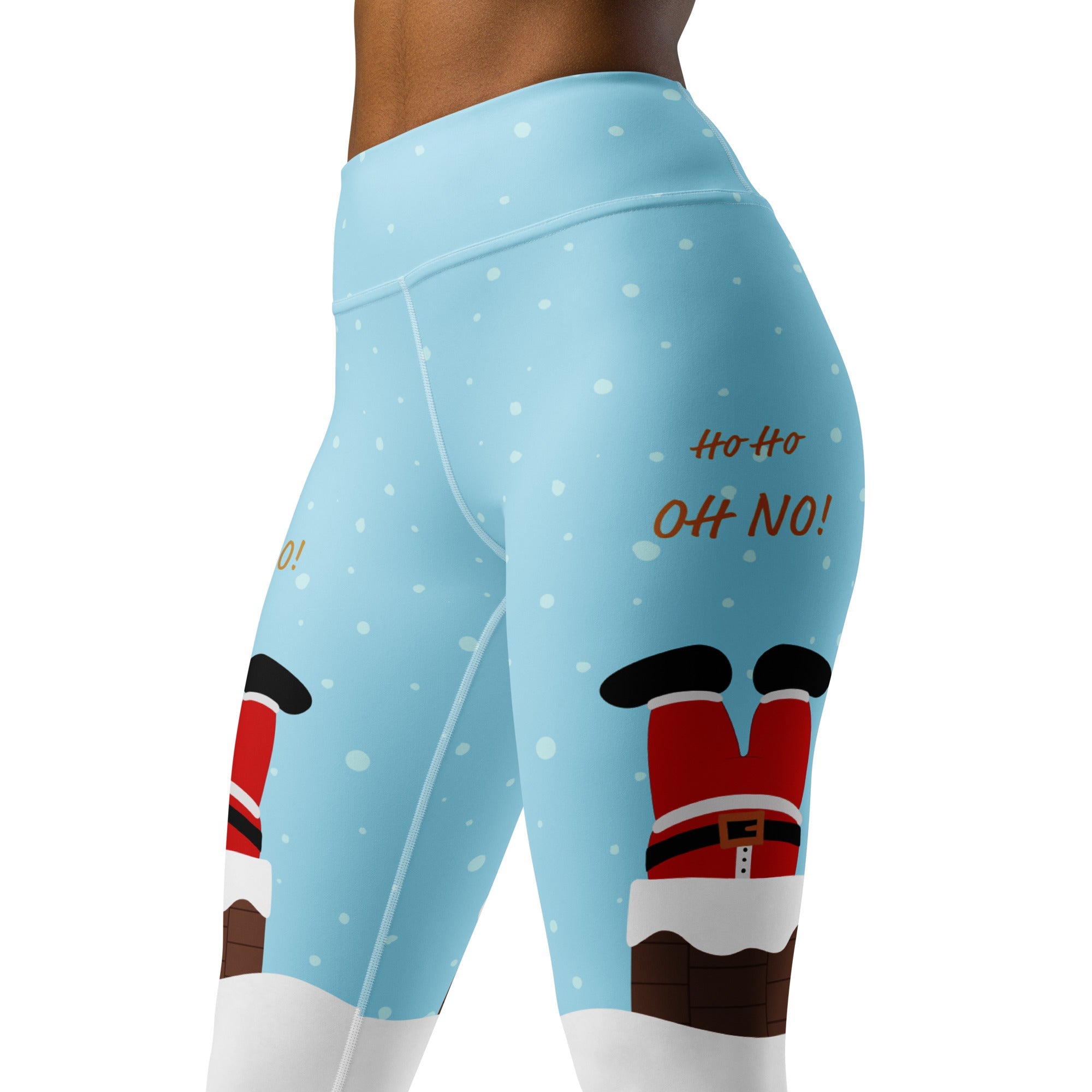 Ho Ho Oh No Yoga Leggings