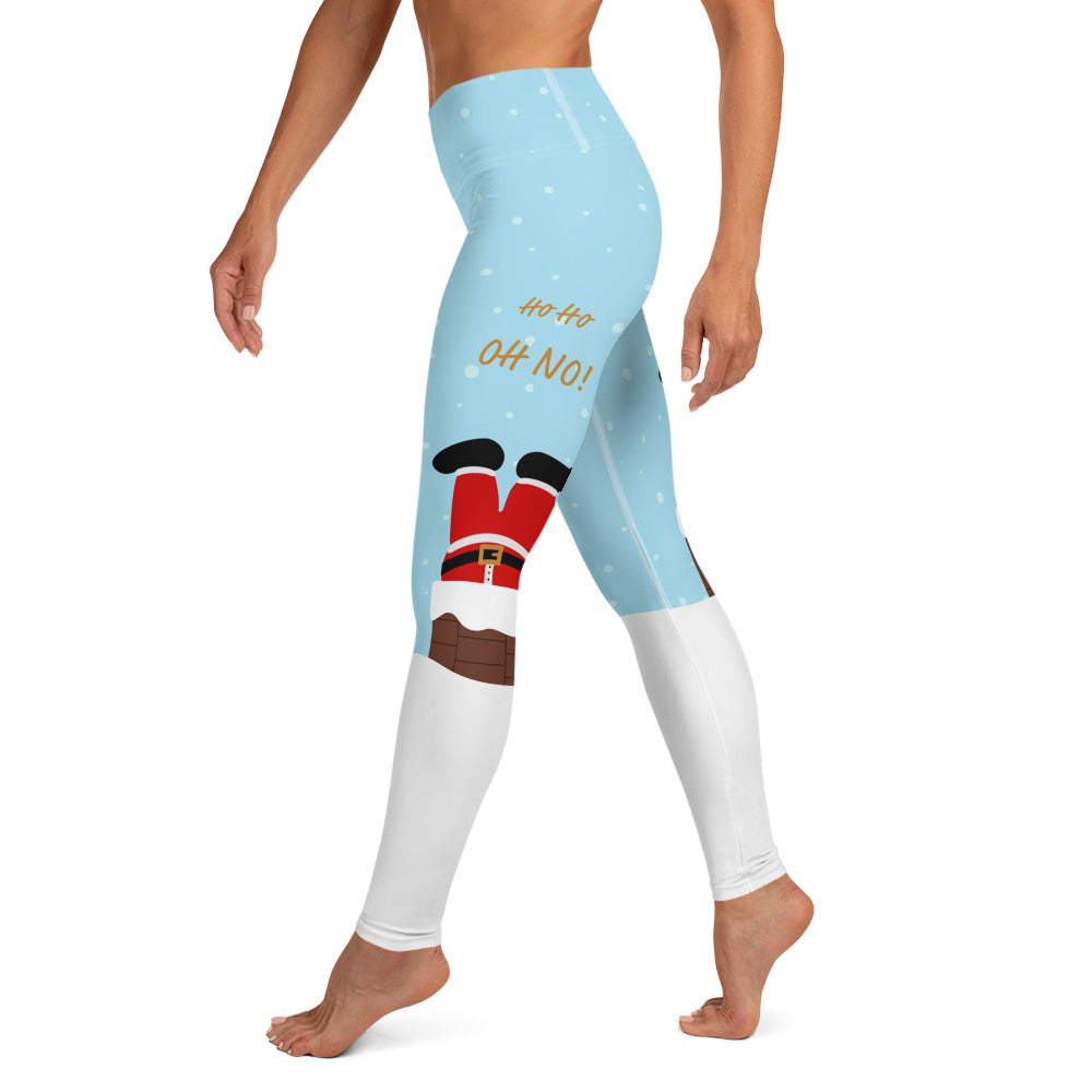 Ho Ho Oh No Yoga Leggings