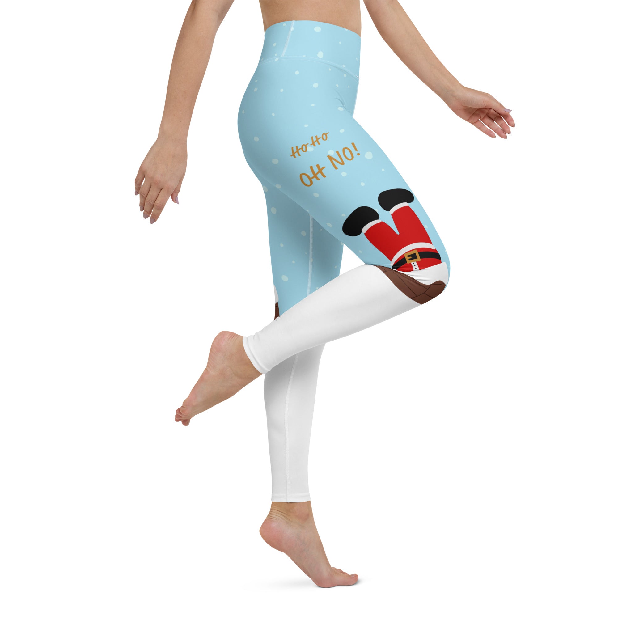 Ho Ho Oh No Yoga Leggings