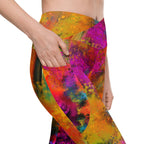 Holi Crossover Leggings With Pockets