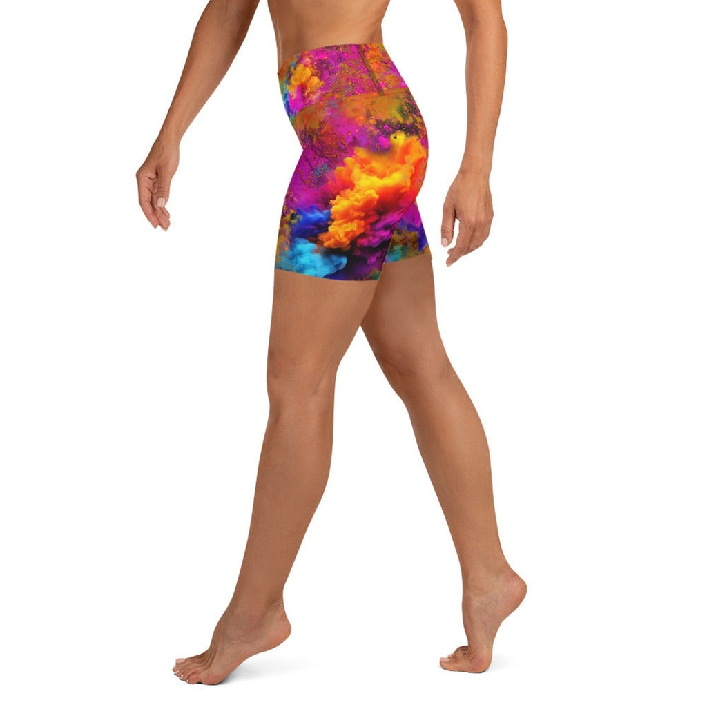Holi Yoga Shorts