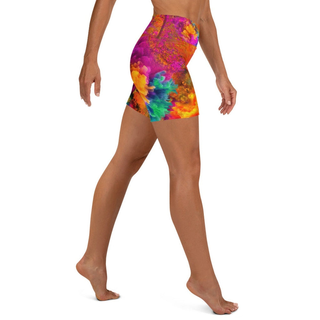 Holi Yoga Shorts