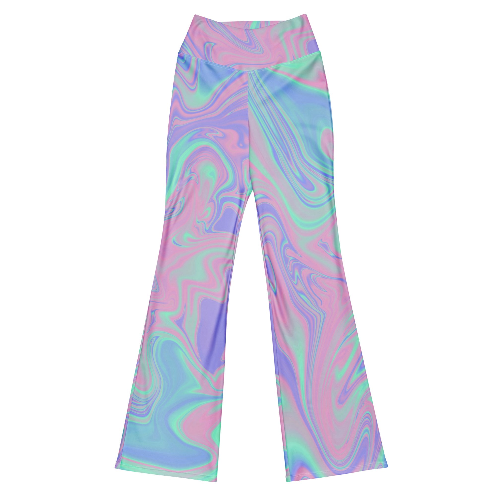Hologram Haze Flare Leggings