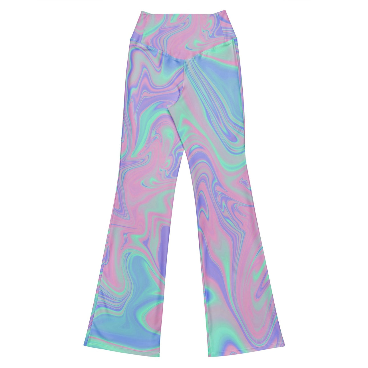 Hologram Haze Flare Leggings