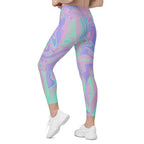 Hologram Haze Leggings With Pockets