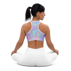 Hologram Haze Sports Bra