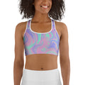 Hologram Haze Sports Bra
