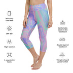 Hologram Haze Yoga Capris