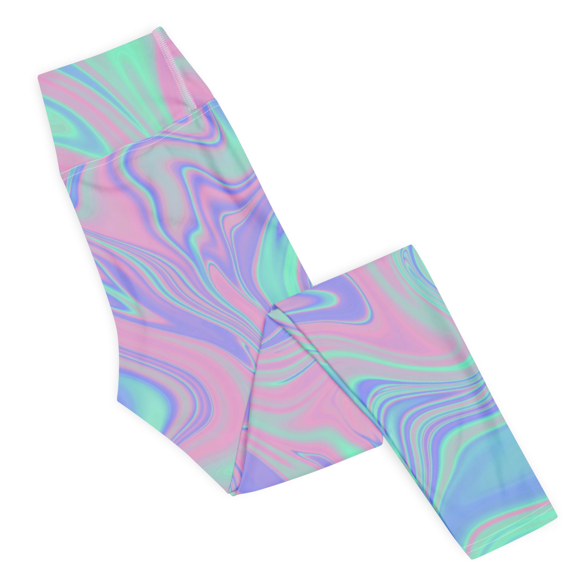 Hologram Haze Yoga Leggings