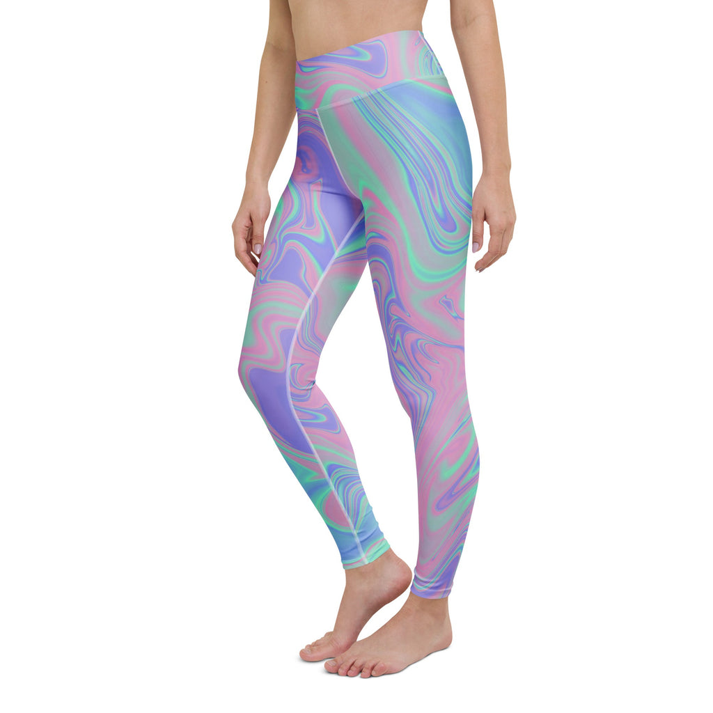 Hologram Haze Yoga Leggings