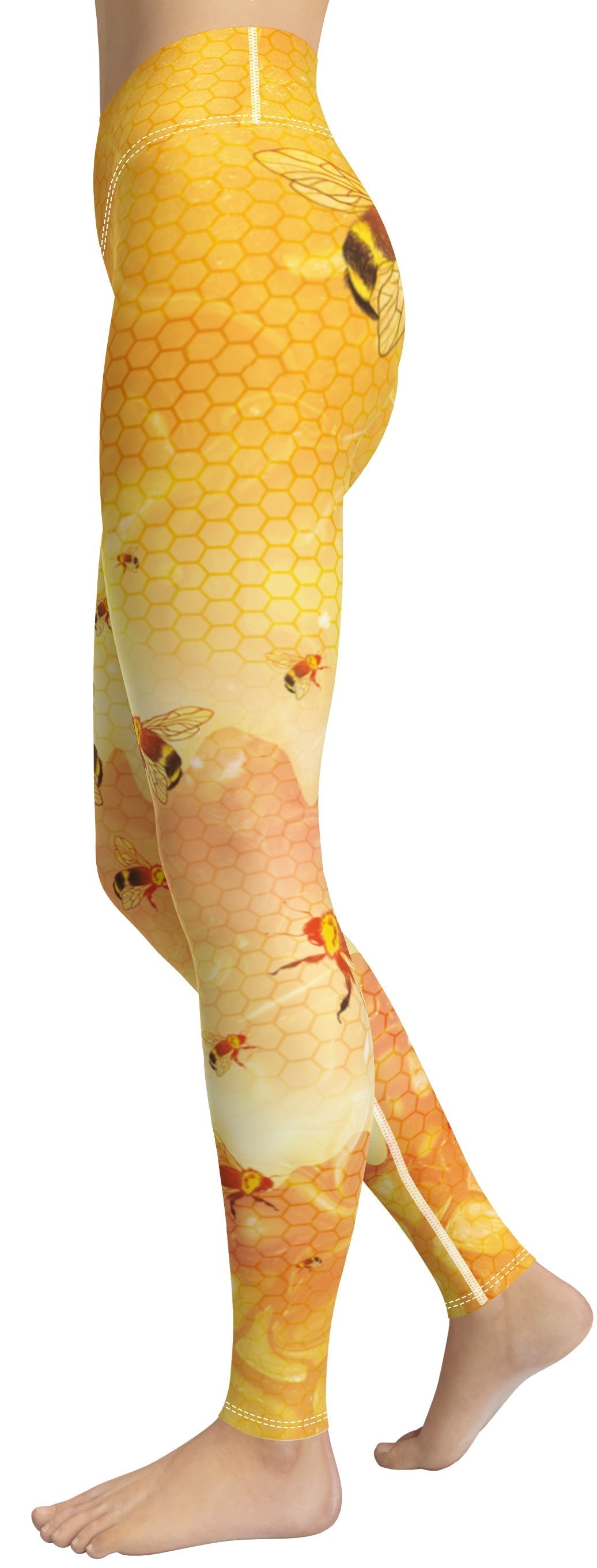 Honey Bee Yoga Leggings