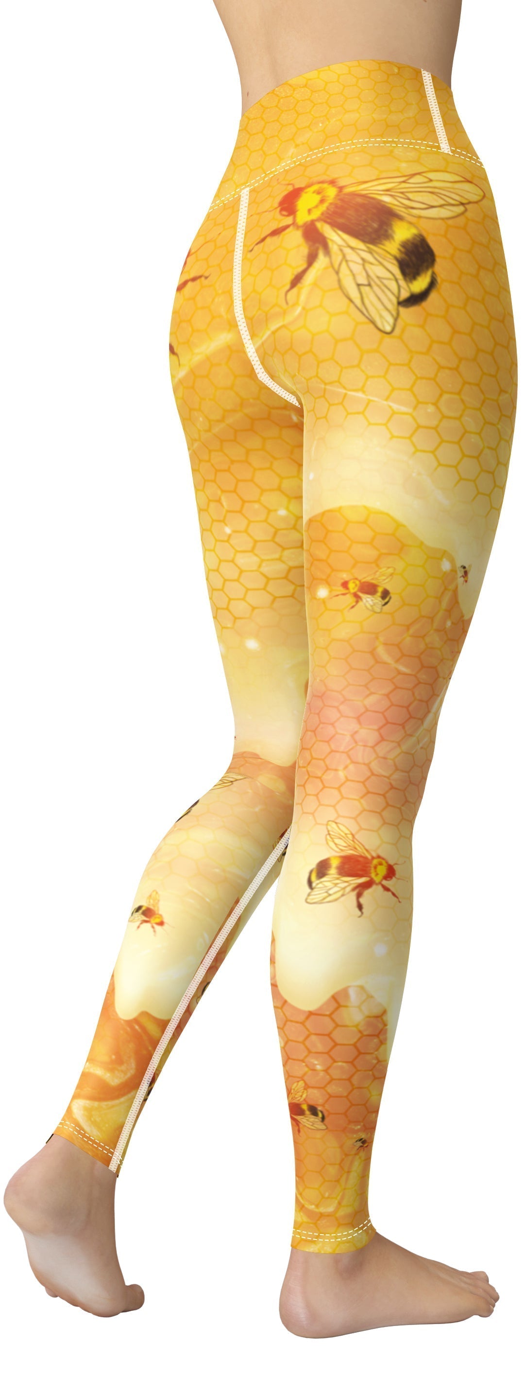 Honey Bee Yoga Leggings