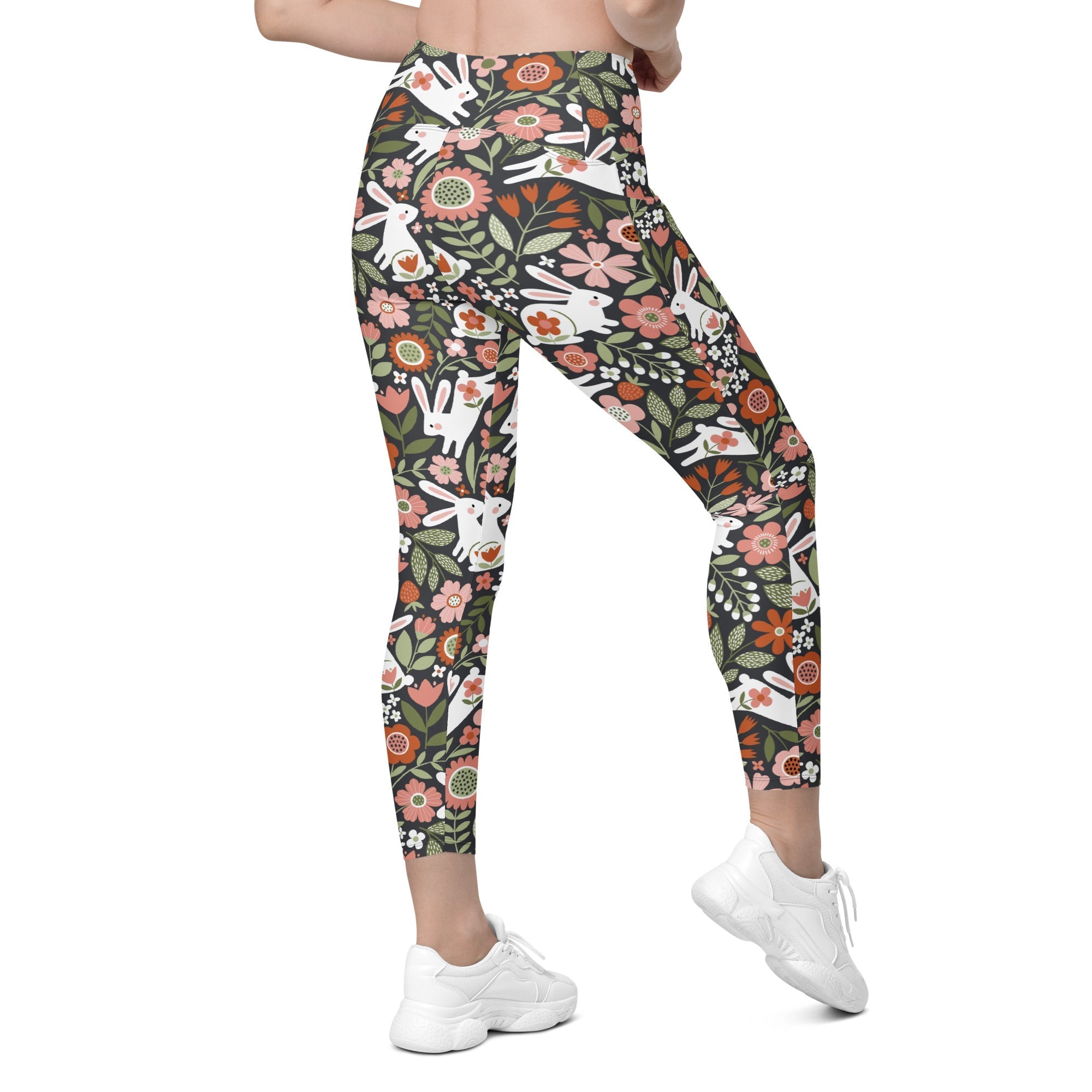 Hopping Bunny Leggings With Pockets