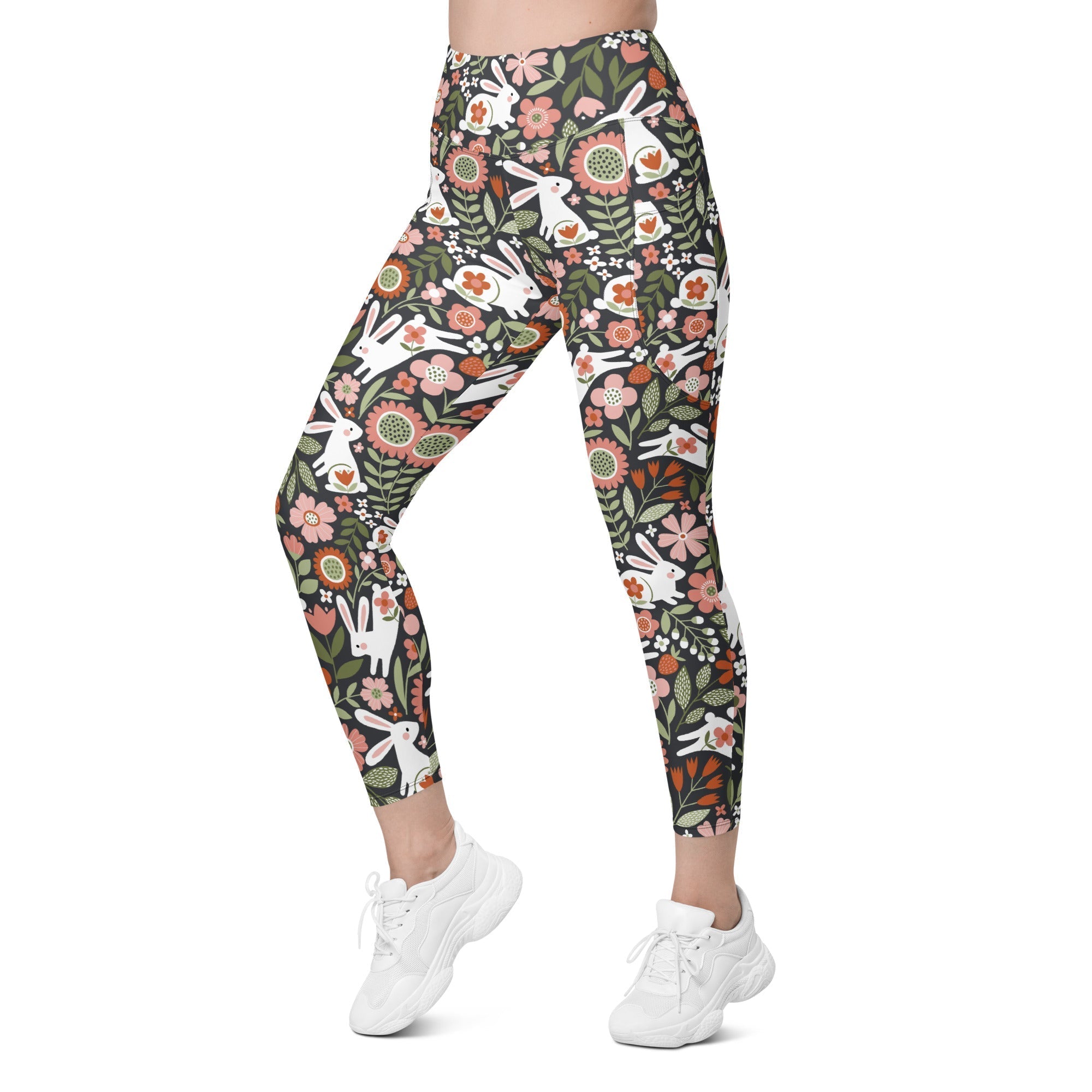 Hopping Bunny Leggings With Pockets