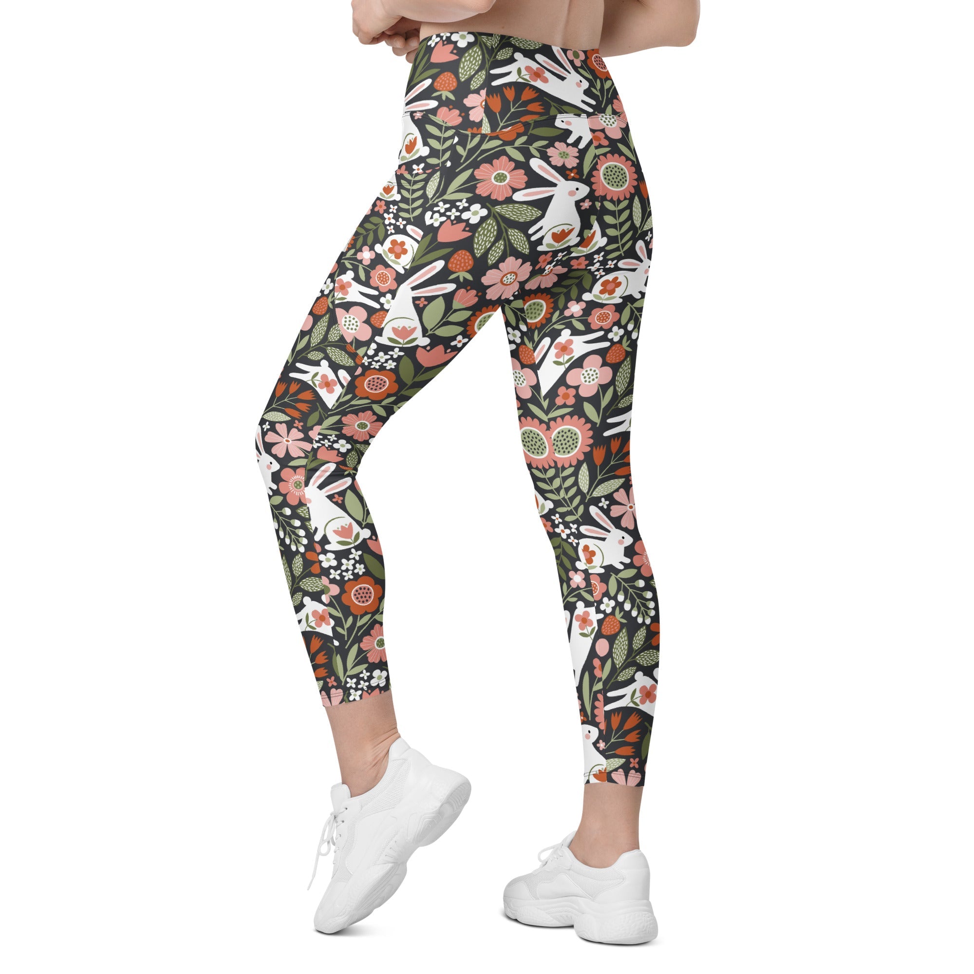 Hopping Bunny Leggings With Pockets