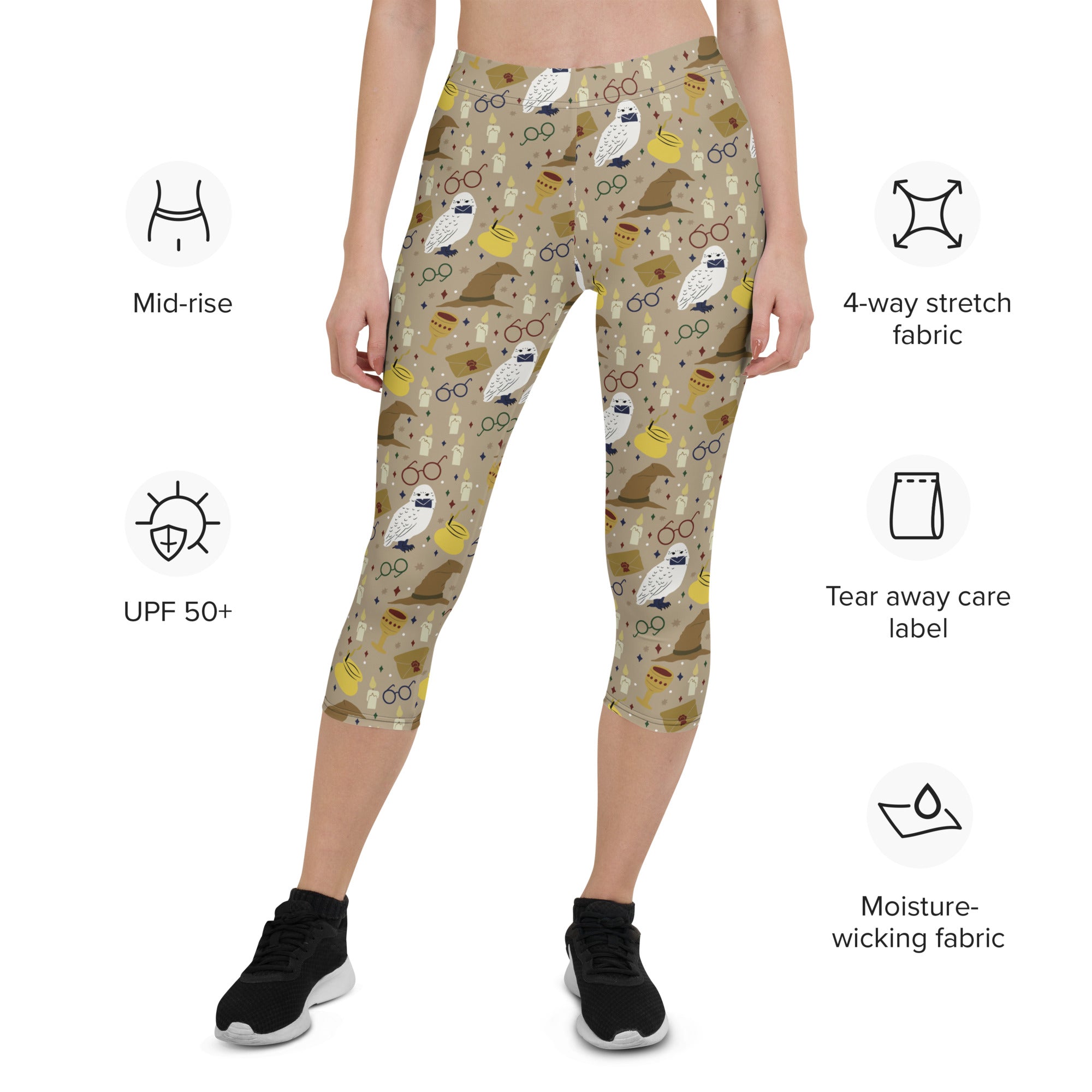 Horcrux Print Capris