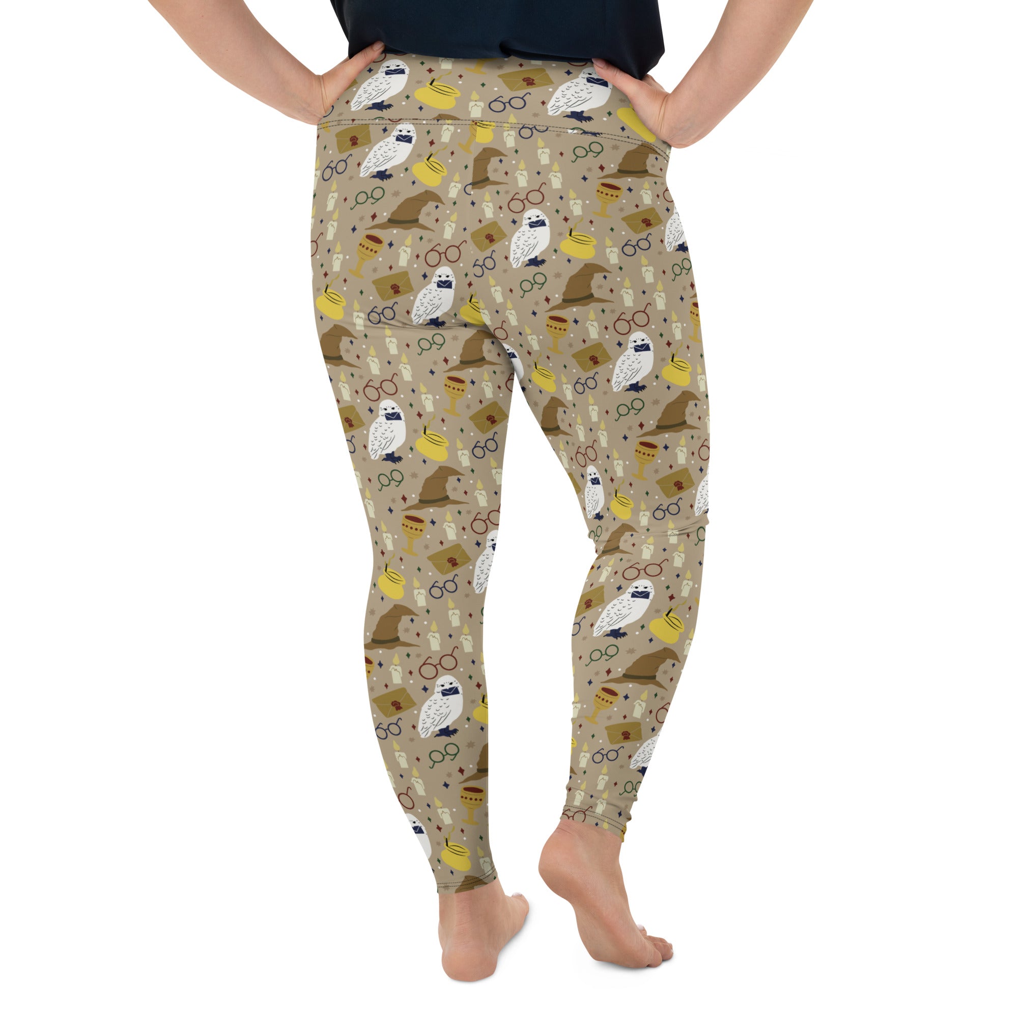 Horcrux Print Plus Size Leggings