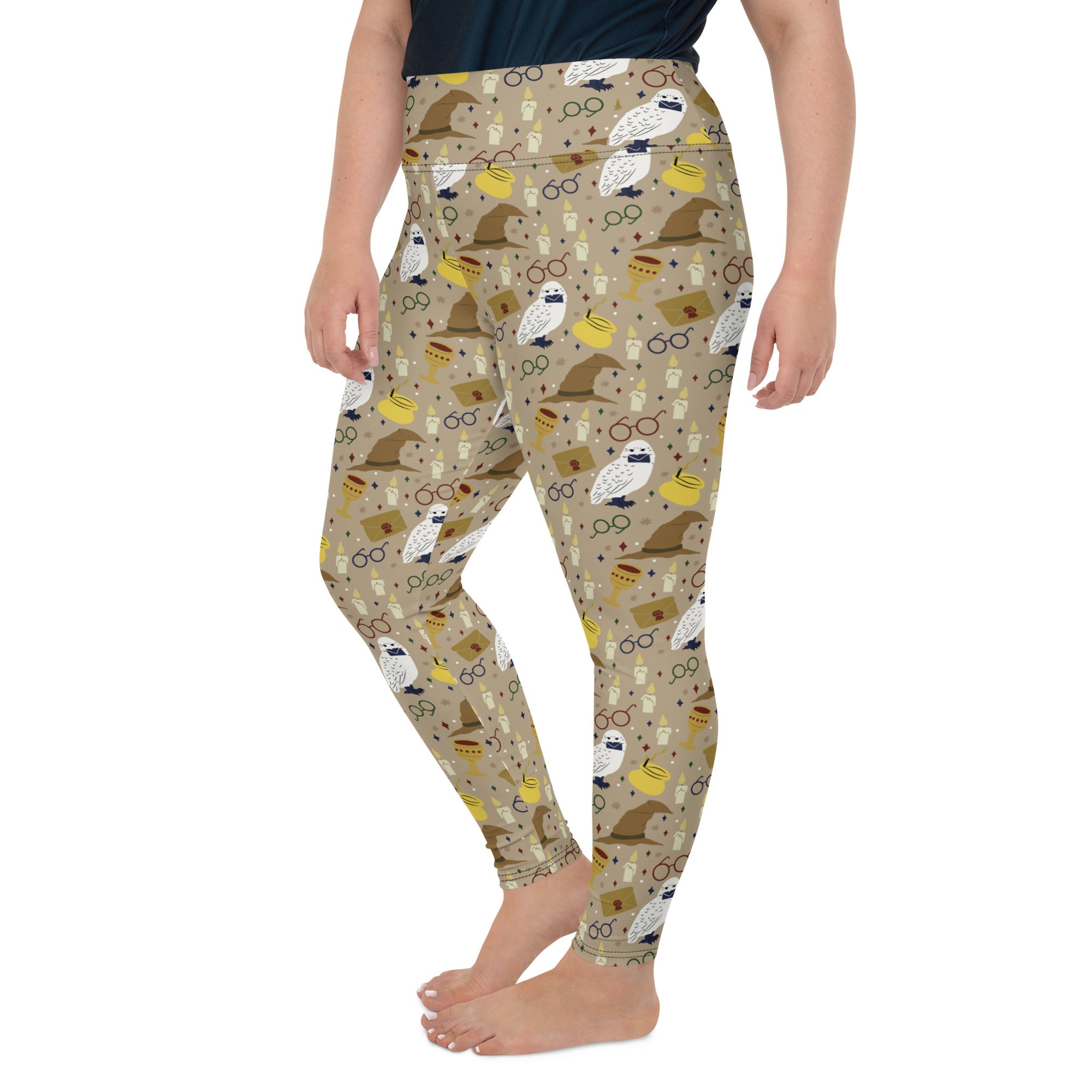 Horcrux Print Plus Size Leggings