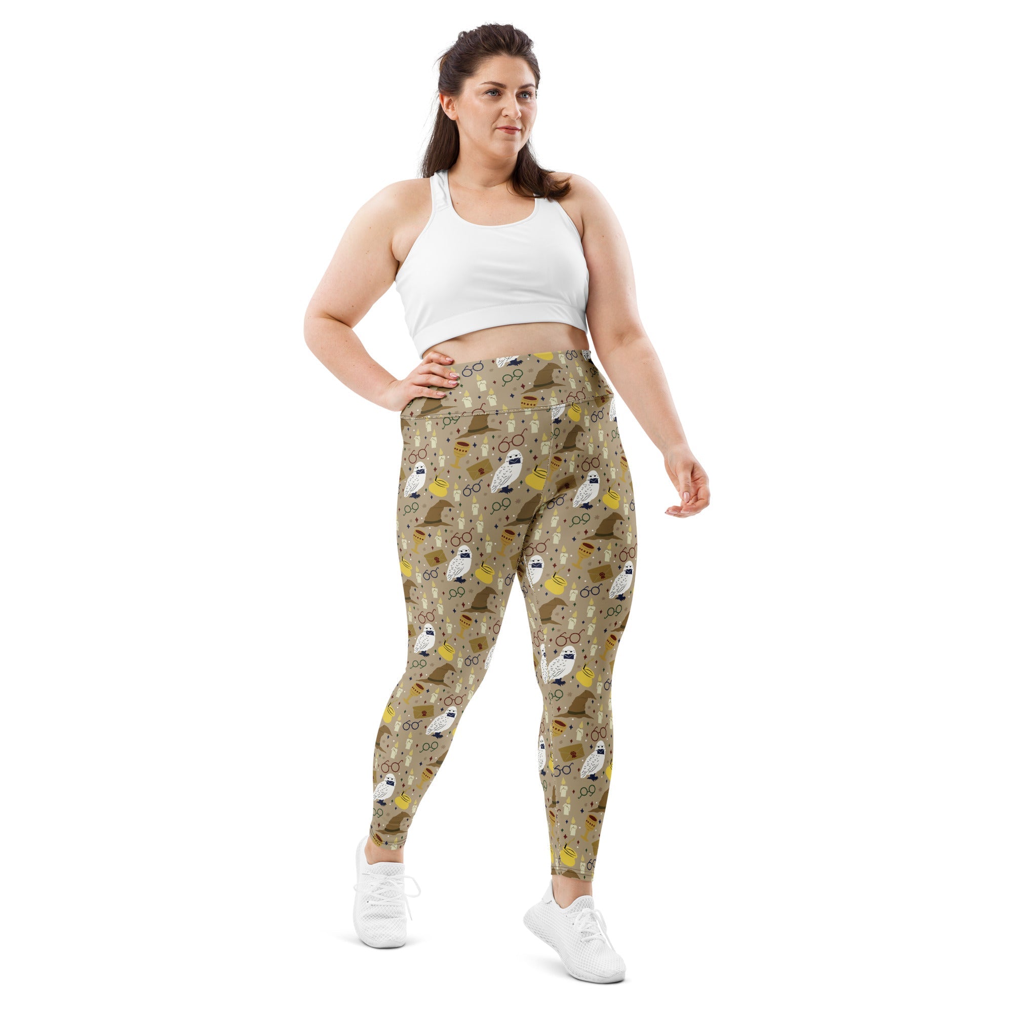 Horcrux Print Plus Size Leggings