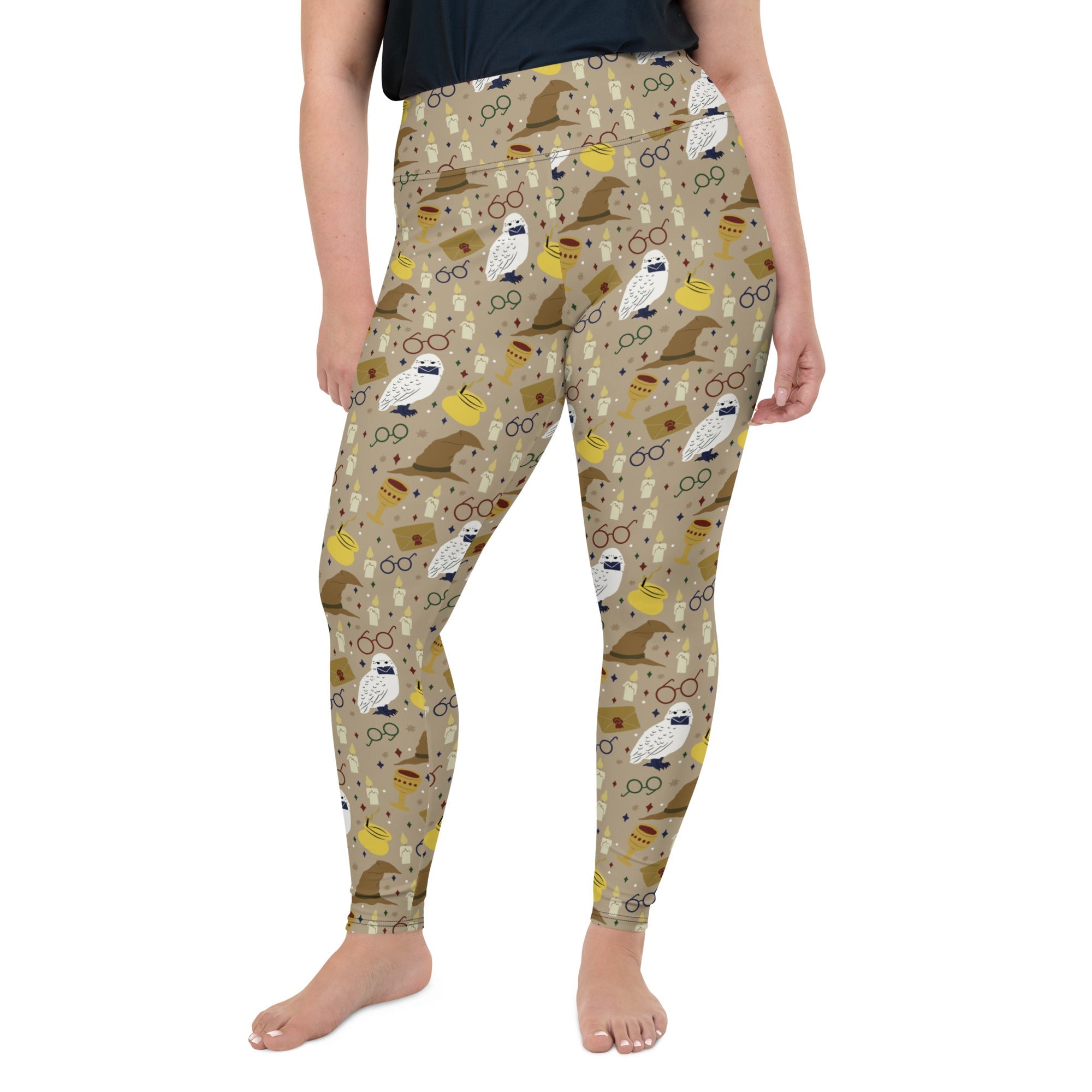 Horcrux Print Plus Size Leggings