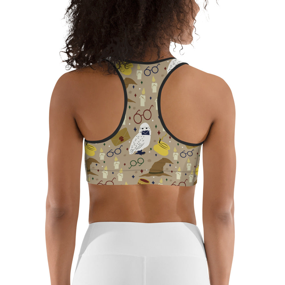 Horcrux Print Sports Bra