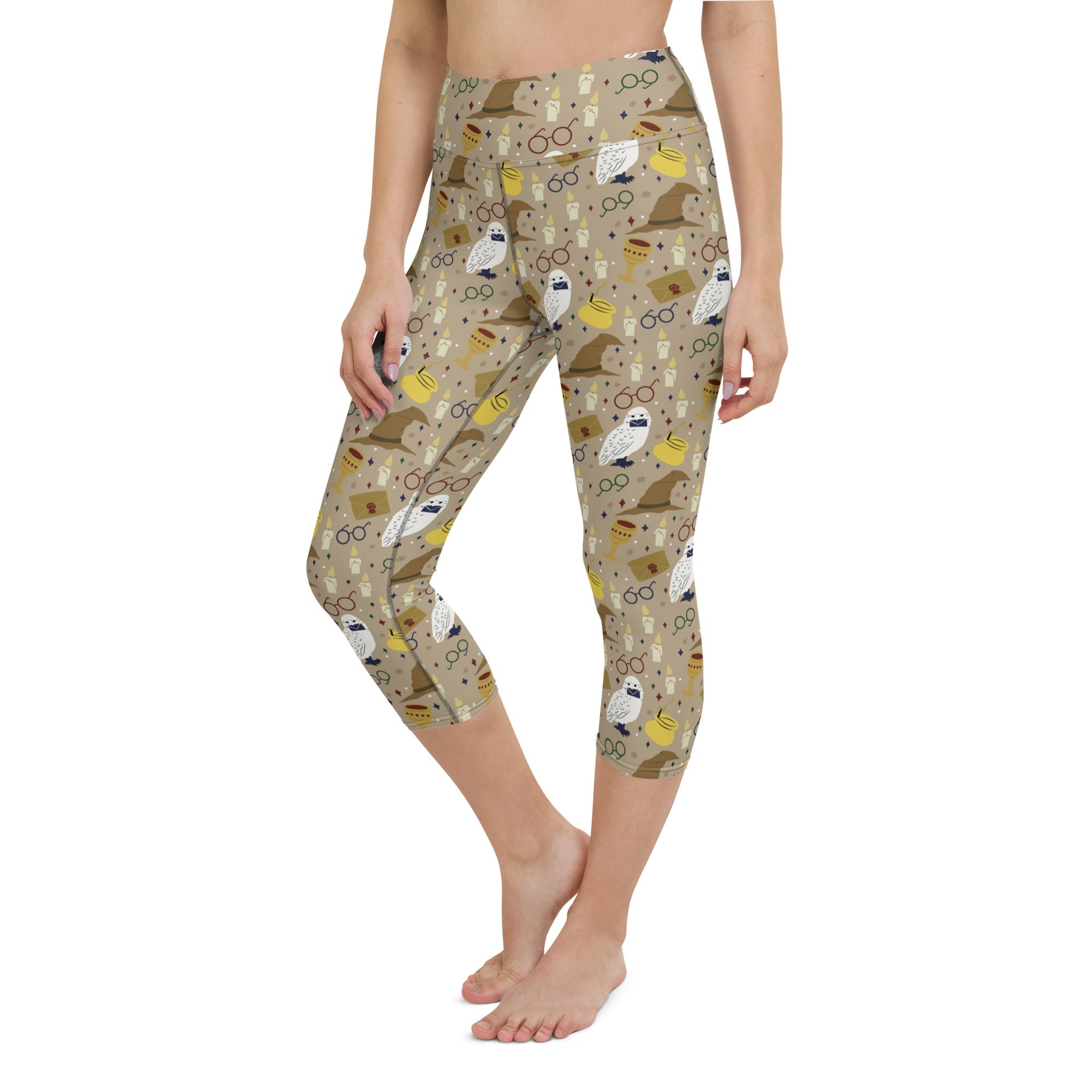 Horcrux Print Yoga Capris