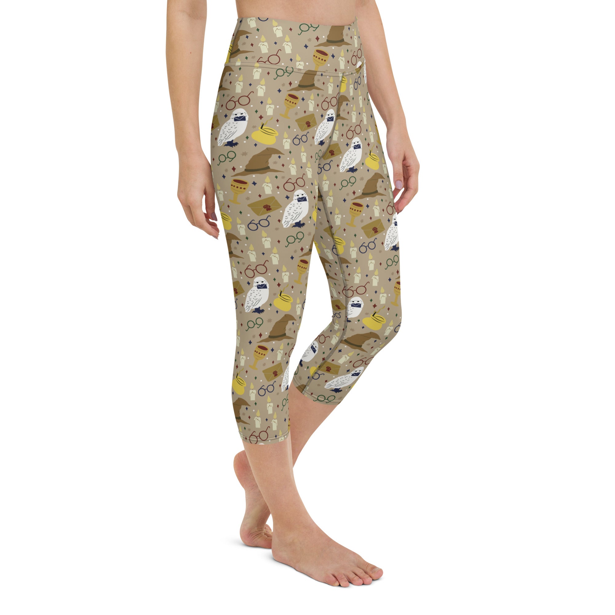 Horcrux Print Yoga Capris