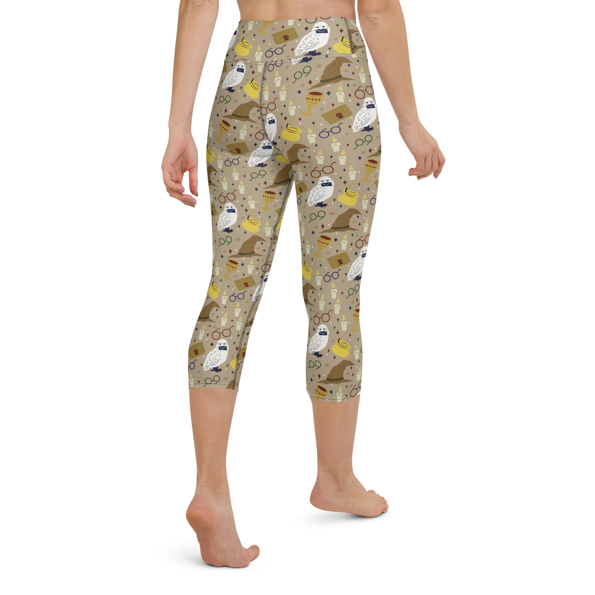 Horcrux Print Yoga Capris