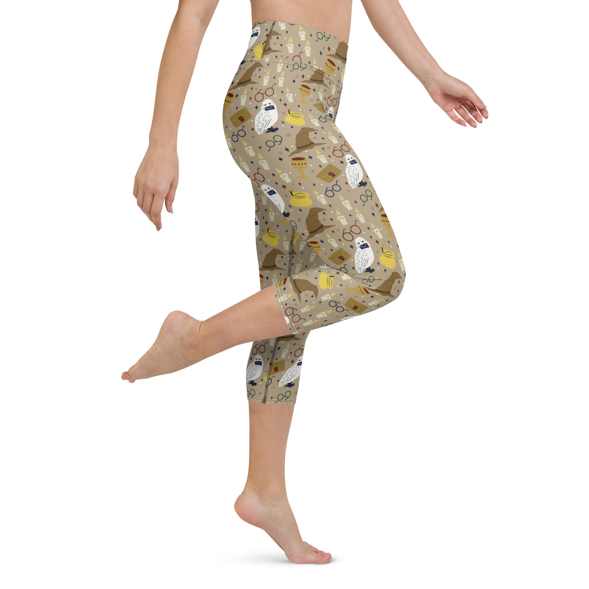 Horcrux Print Yoga Capris