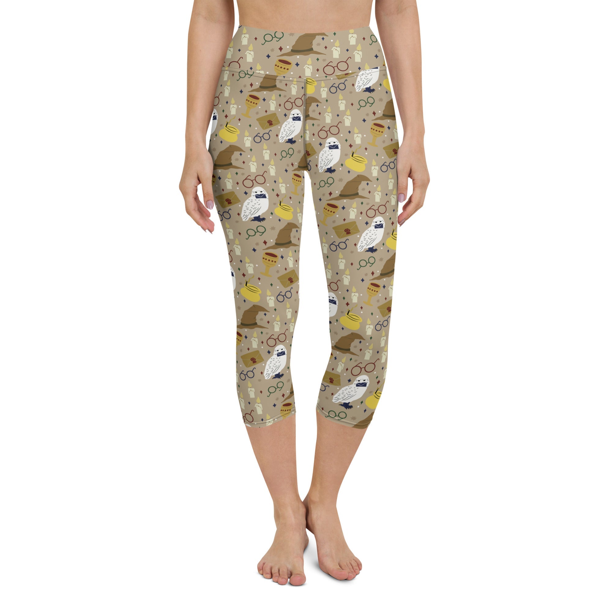 Horcrux Print Yoga Capris