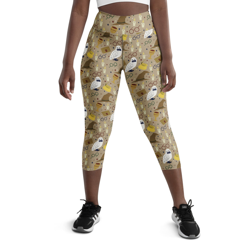 Horcrux Print Yoga Capris