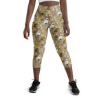 Horcrux Print Yoga Capris