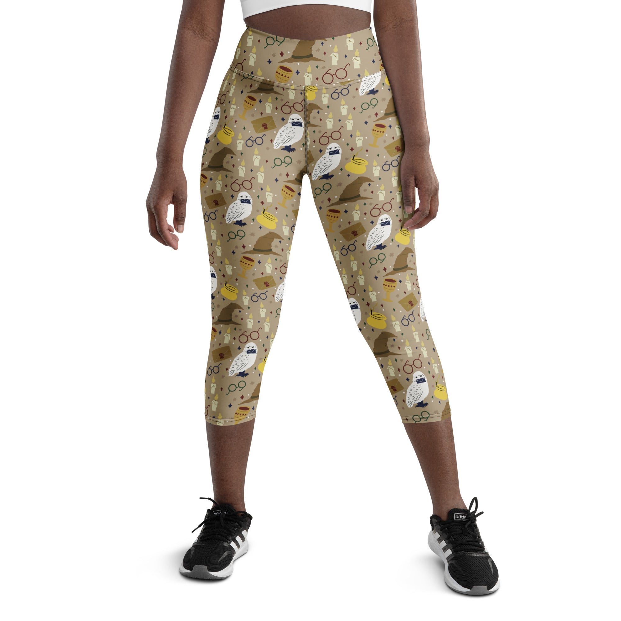 Horcrux Print Yoga Capris