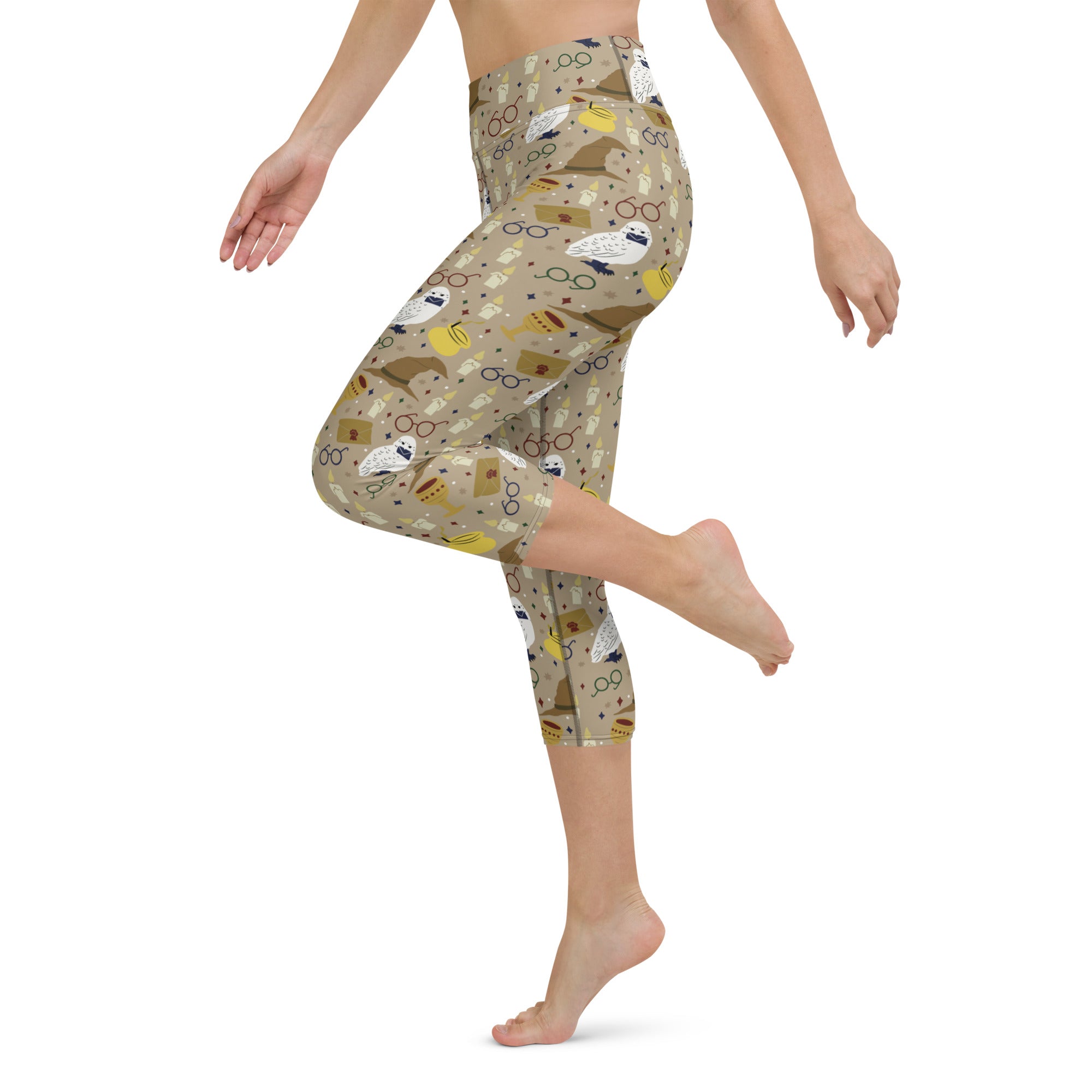 Horcrux Print Yoga Capris