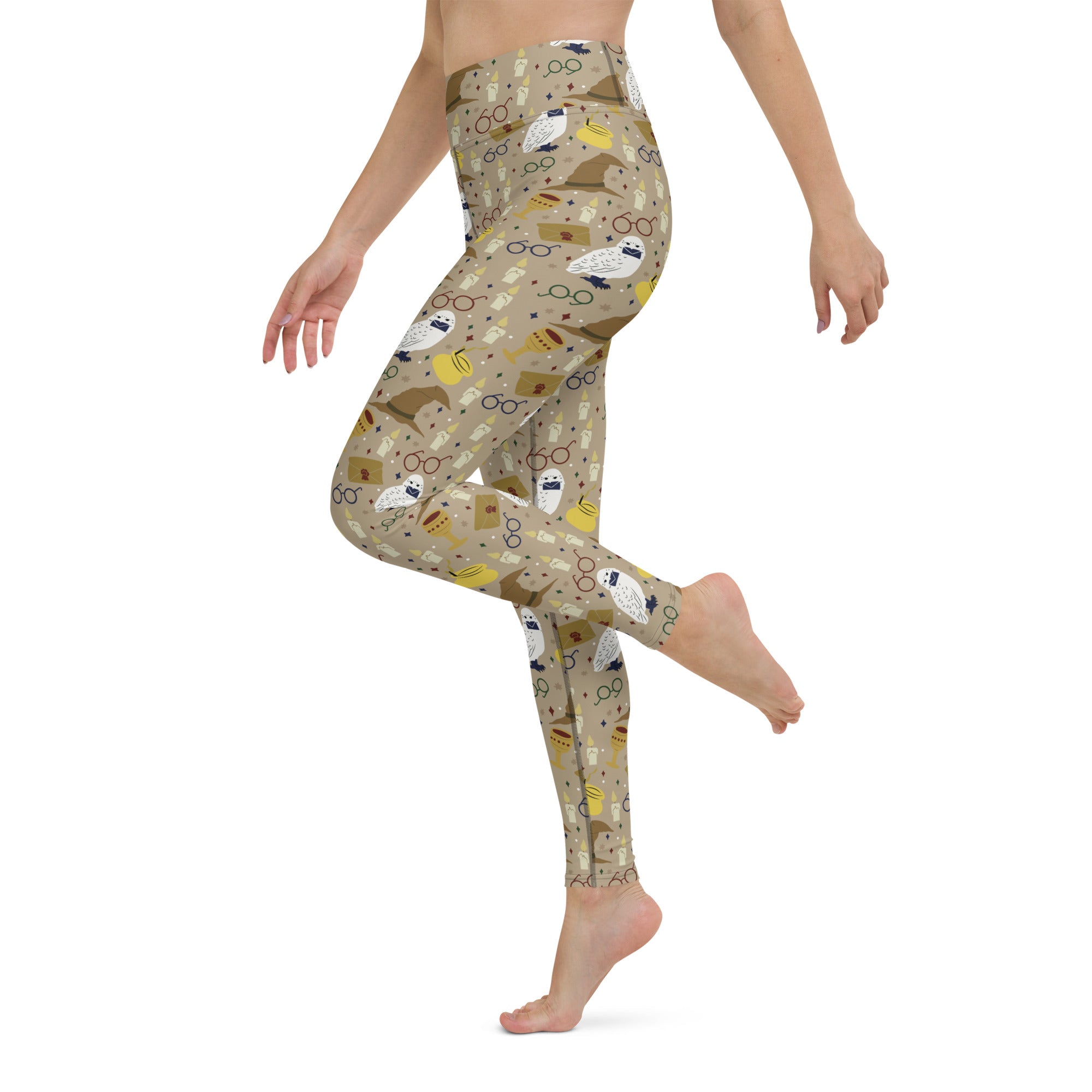 Horcrux Print Yoga Leggings