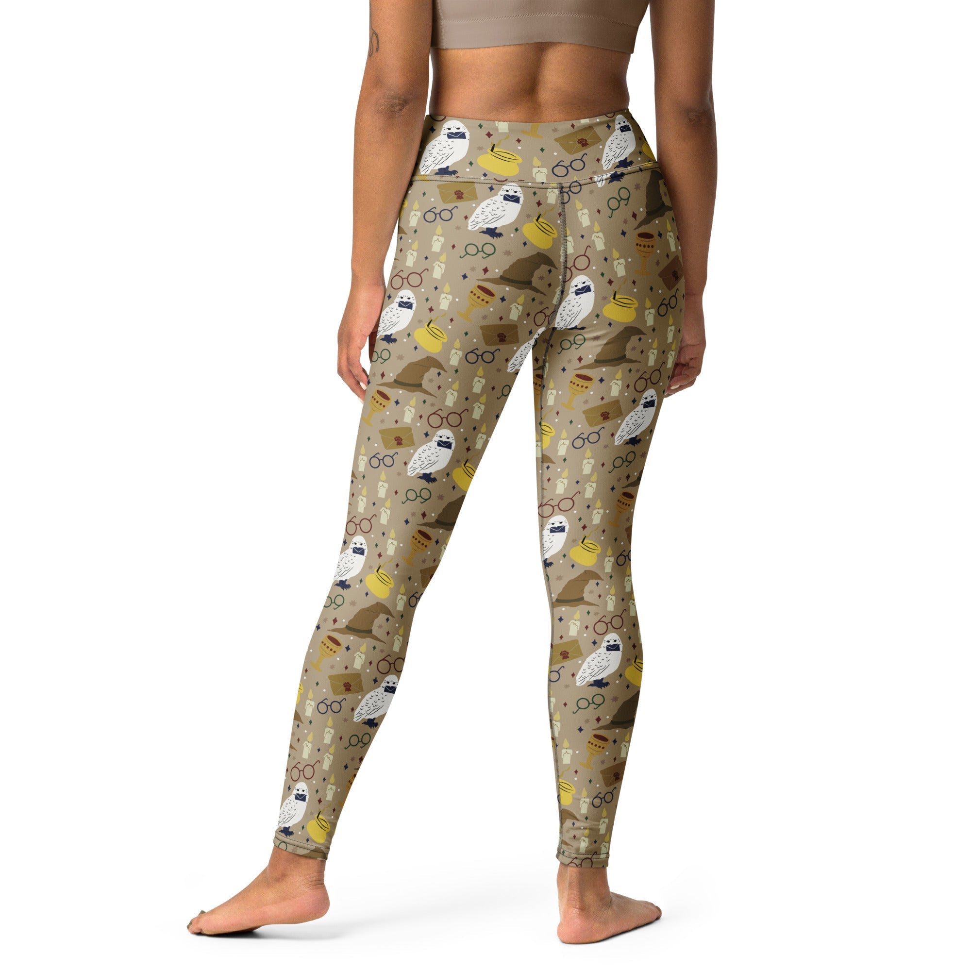 Horcrux Print Yoga Leggings