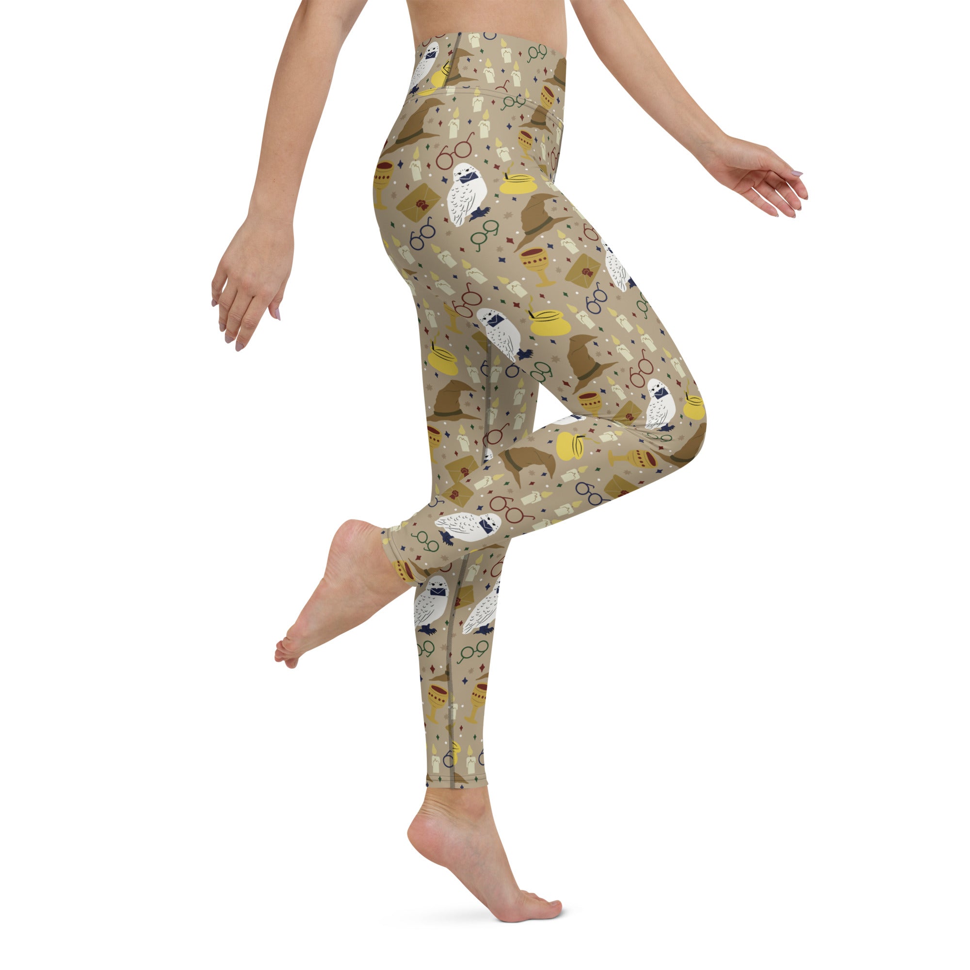 Horcrux Print Yoga Leggings