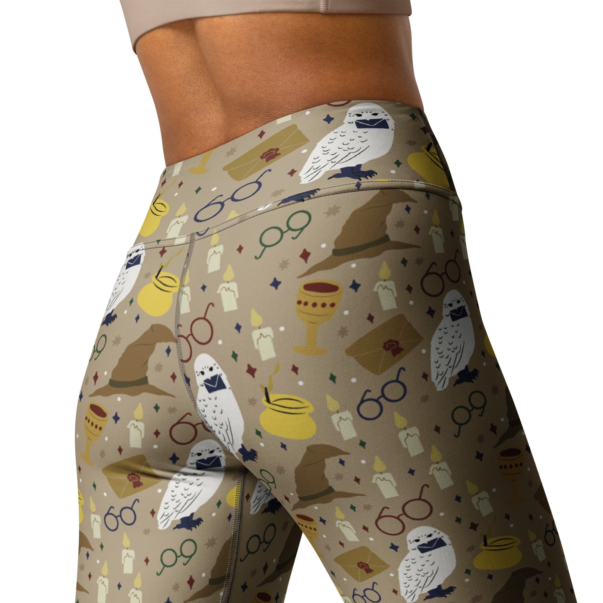 Horcrux Print Yoga Leggings