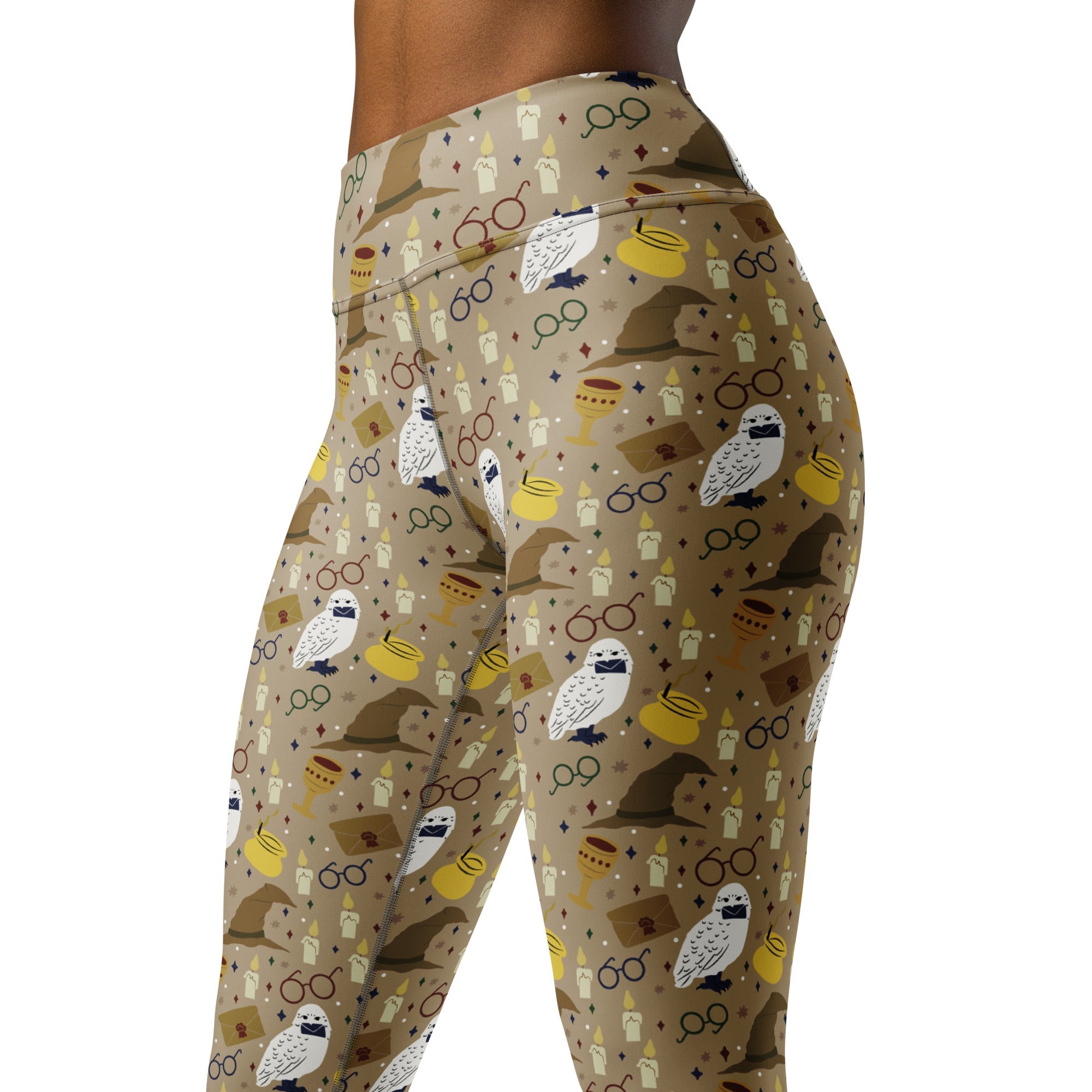 Horcrux Print Yoga Leggings