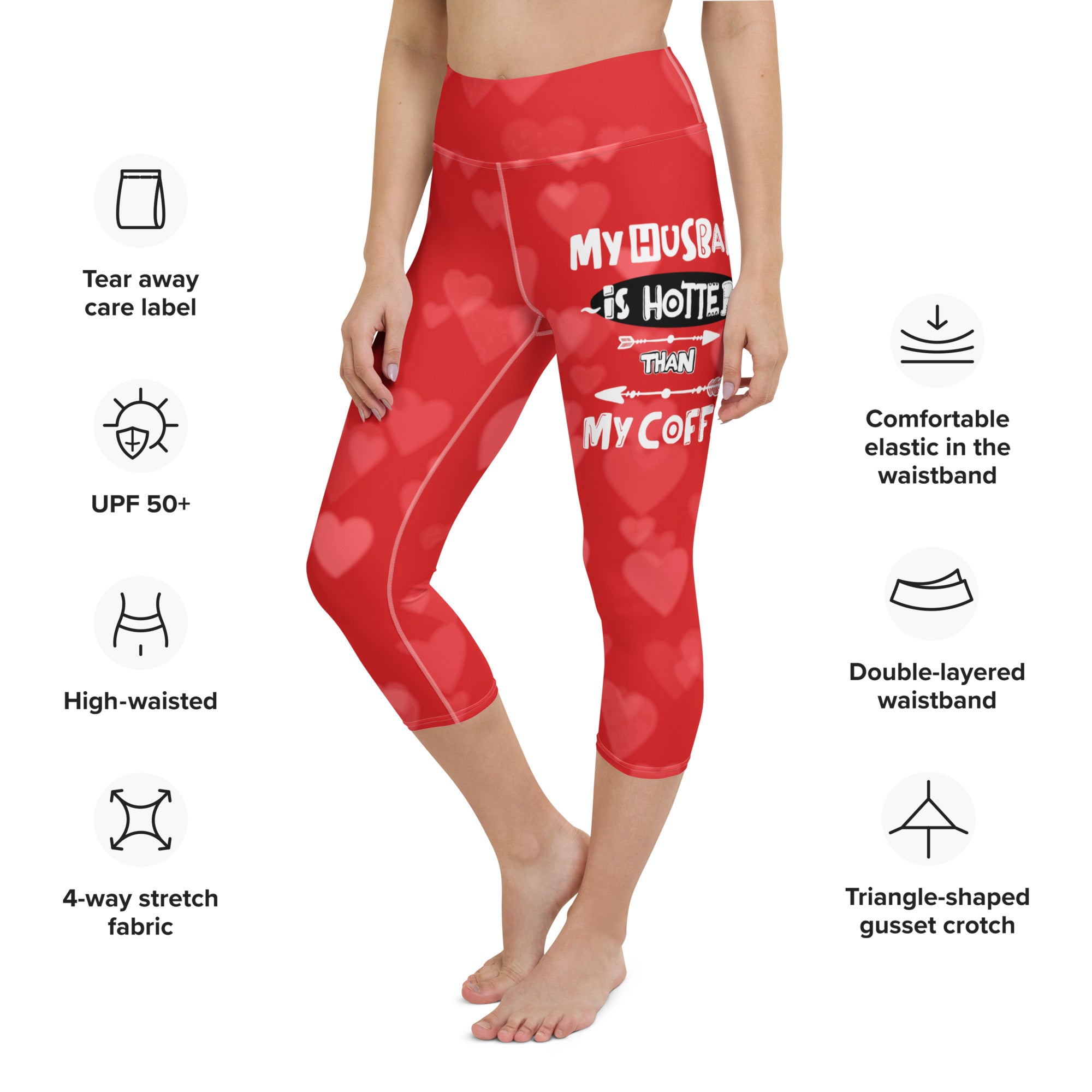 Hot Husband Yoga Capris