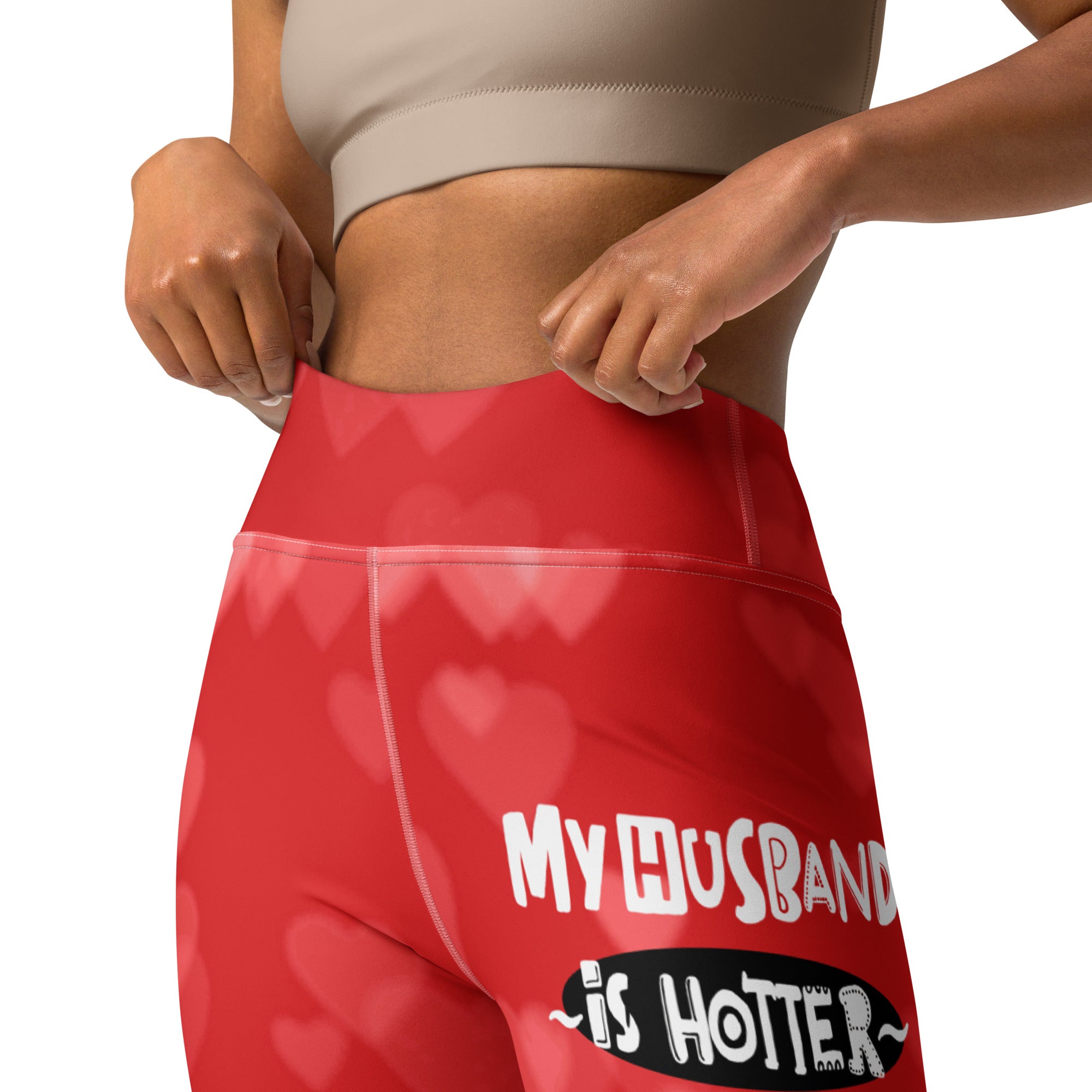 Hot Husband Yoga Leggings